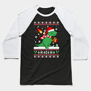 cute t-rex in pixel art Baseball T-Shirt